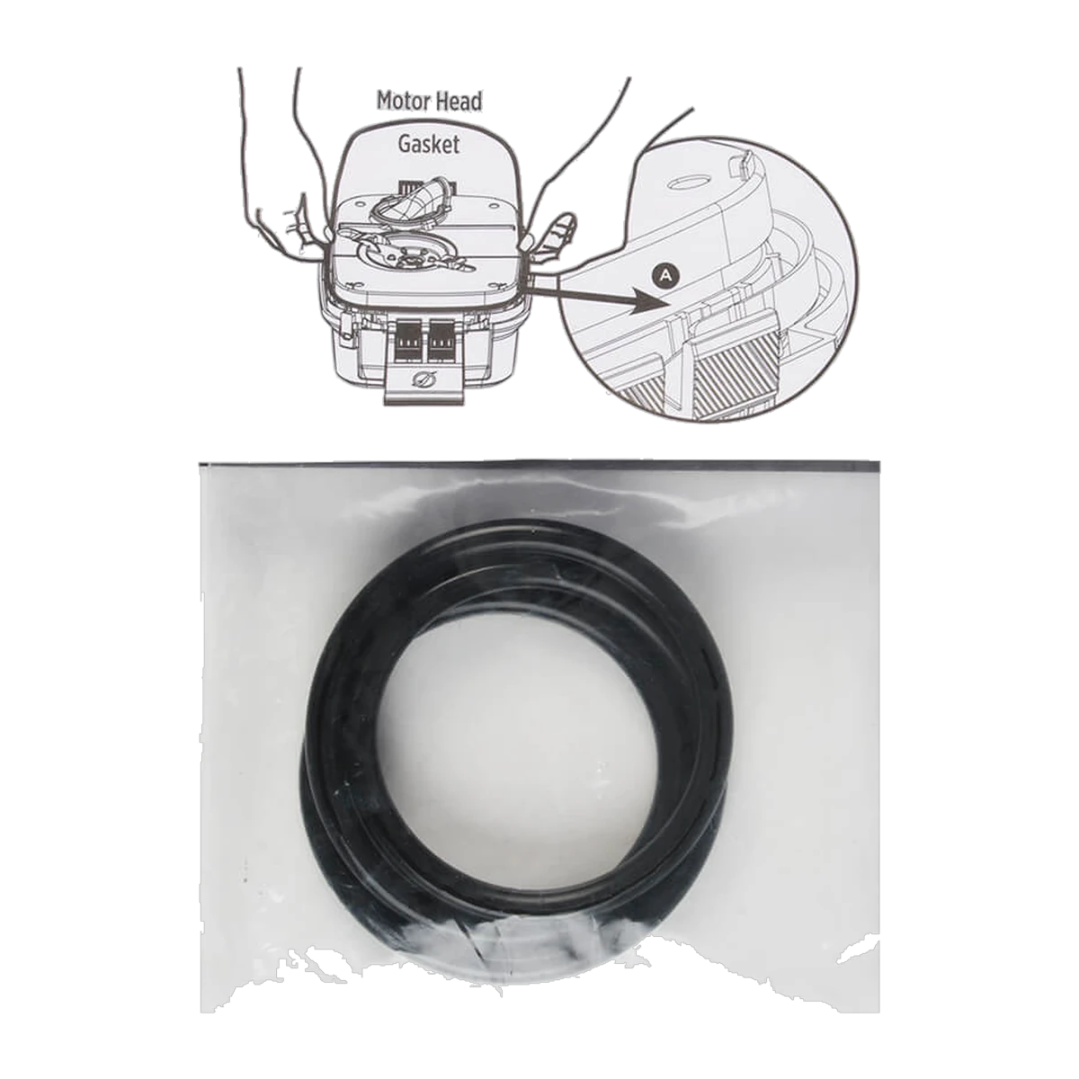 Fluval 304/305/306 & 404/405/406 Motor Seal Ring