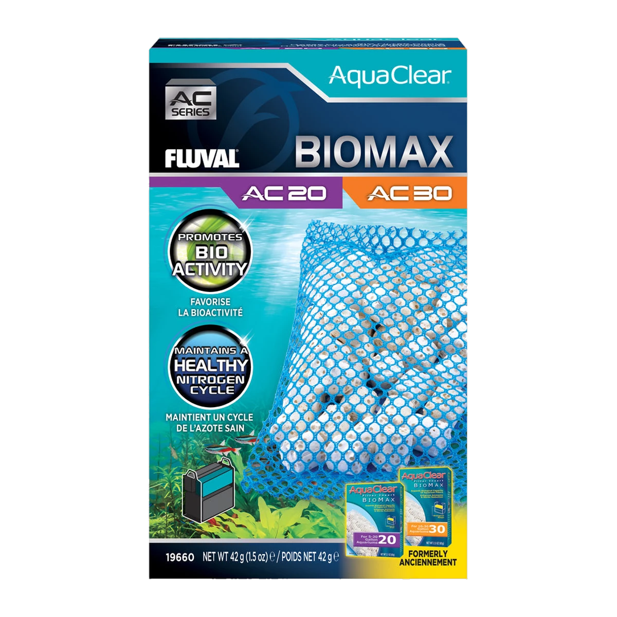Fluval AC20/30 Biomax Insert 42gm