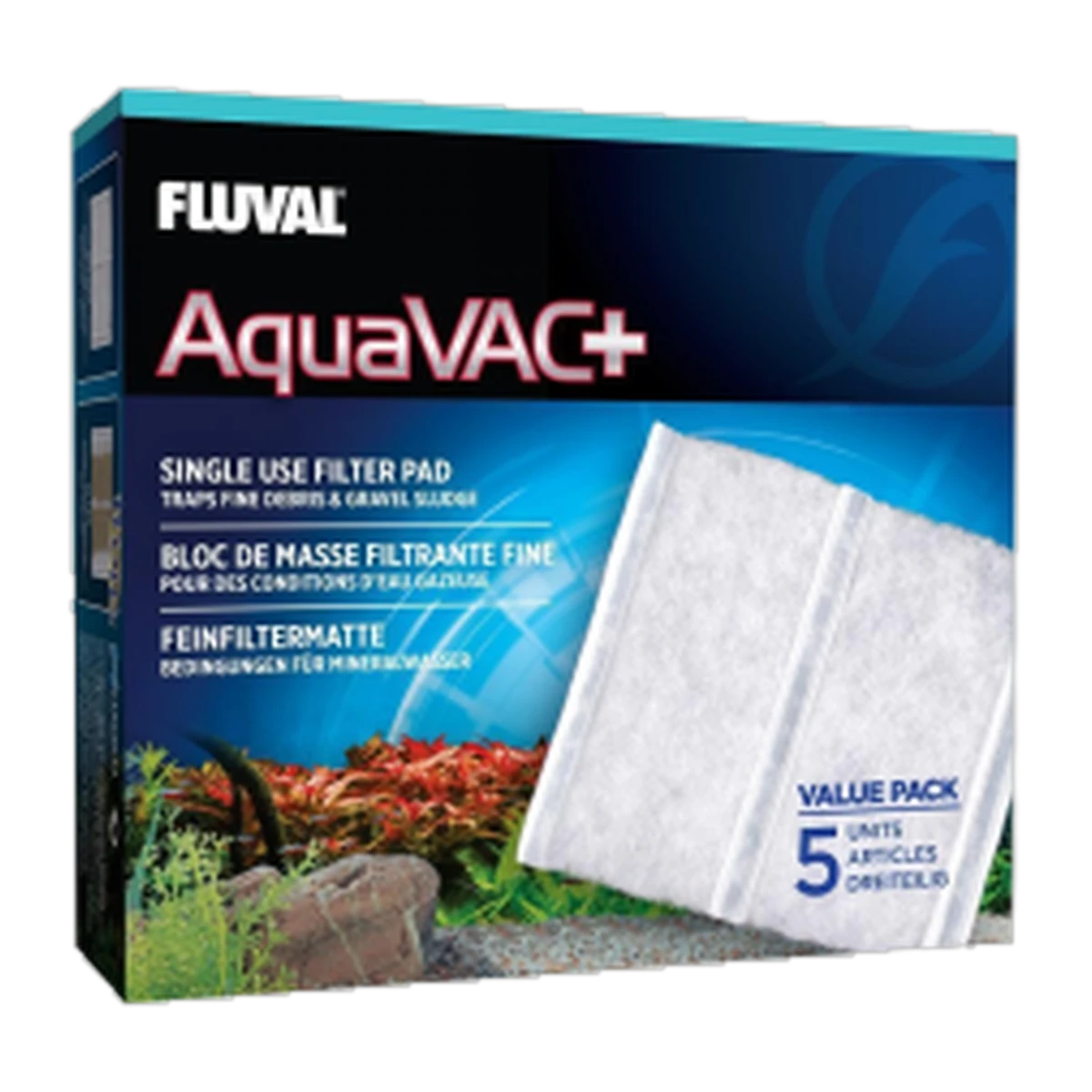 Fluval Aqua Vac Replace Filter Pad (5 Pack)