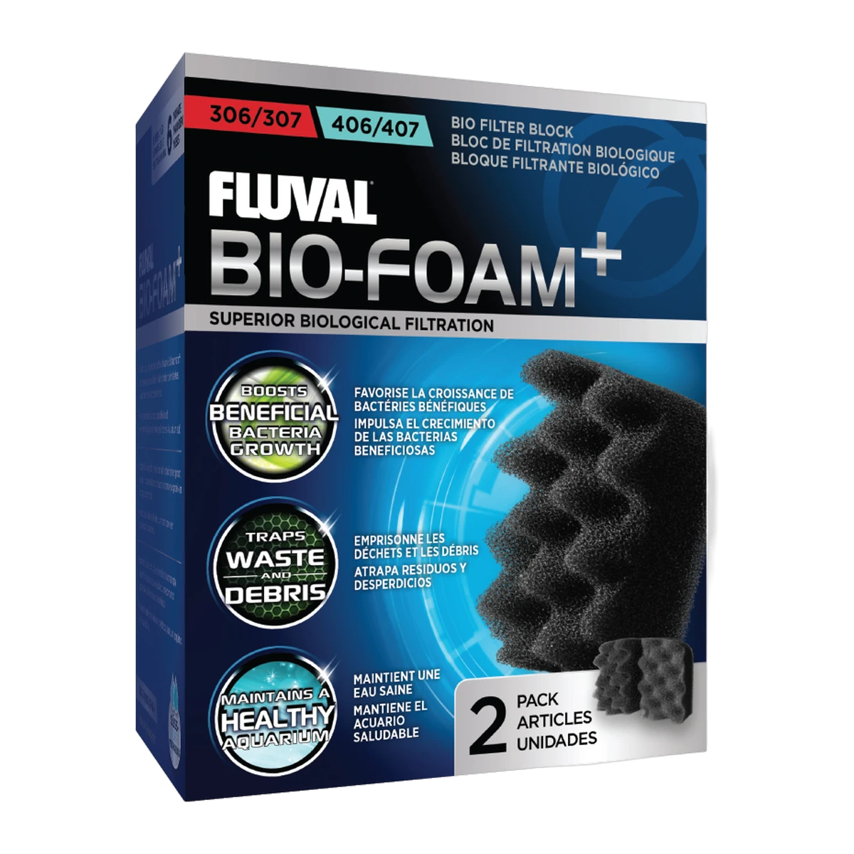 Fluval Bio Foam 306 406 307 407 (2 pieces)