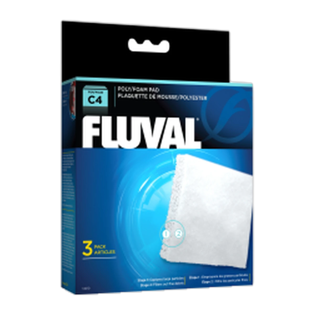 Fluval C4 Hang On Filter Poly/Foam Pad