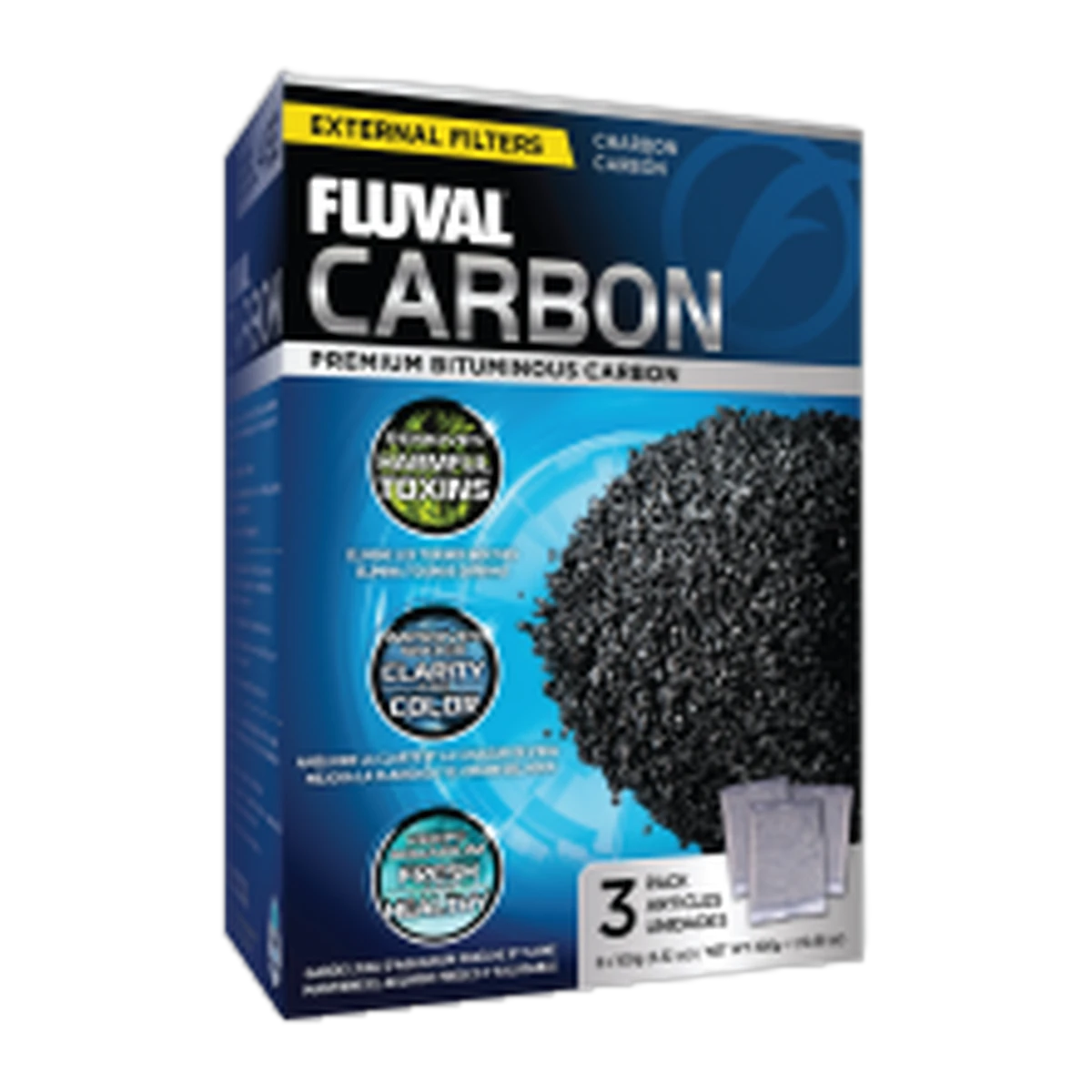 Fluval Carbon 3 x100gm