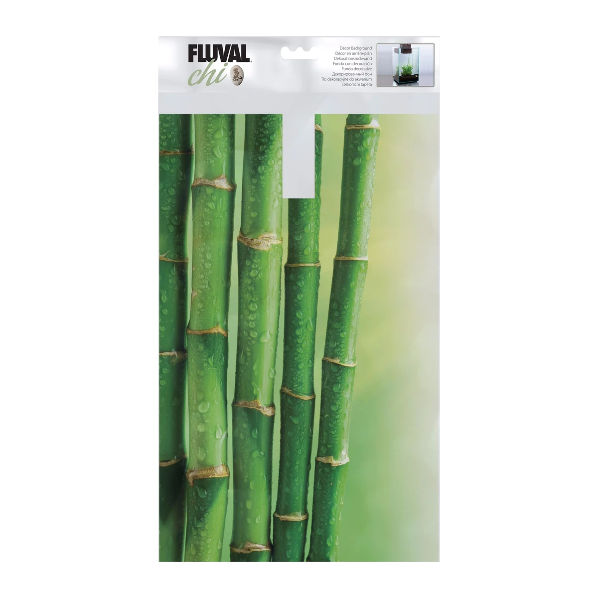 Fluval Chi Background Green Bamboo 253 x 404mm