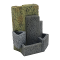 Fluval EDGE Stone Wall with Plant Baskets