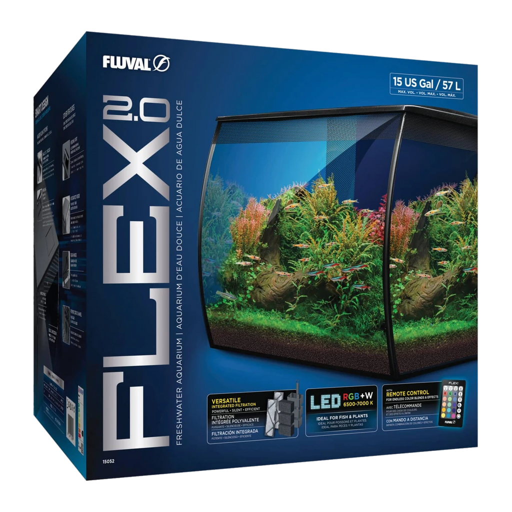Fluval Flex Aquarium 2.0 57ltr Black
