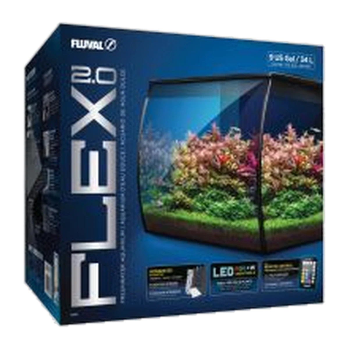 Fluval Flex Aquarium 2.0 Black
