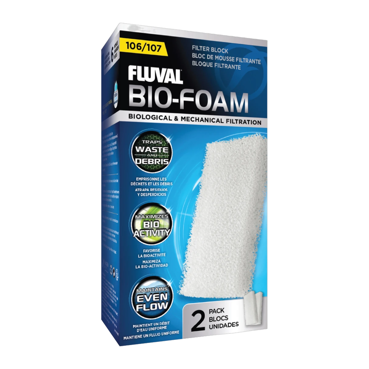 Fluval Foam 106/107 (2) fits 04/05 series