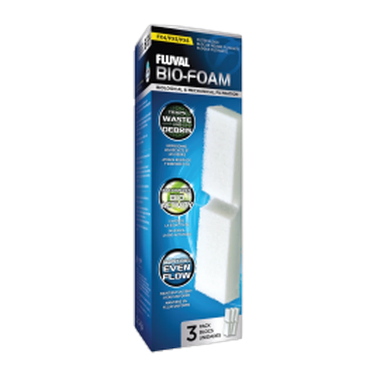 Fluval FX4/FX5/FX6 Foam 3 Pack