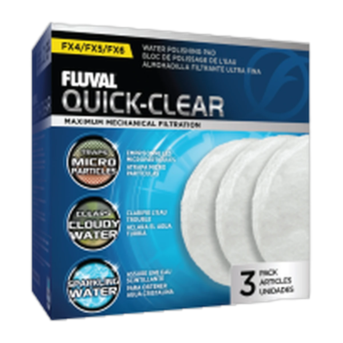 Fluval FX5/FX6 Polishing Pads 3 Pack