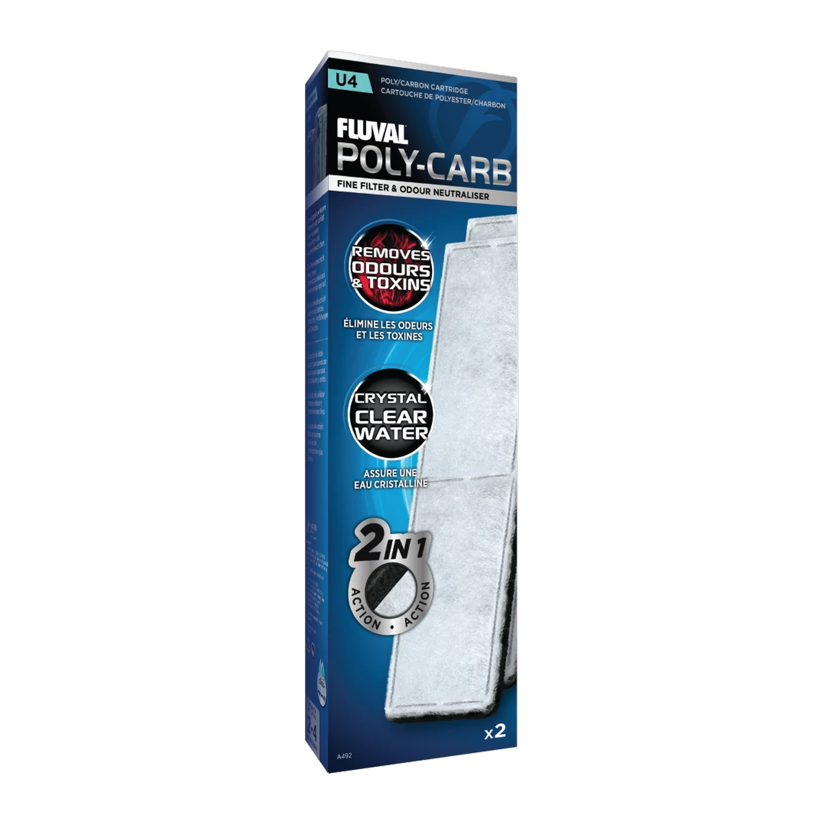 Fluval U4 - Poly/Carbon Cartridge (2)