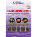 Frozen Bloodworm Spirulina Garlic 100g