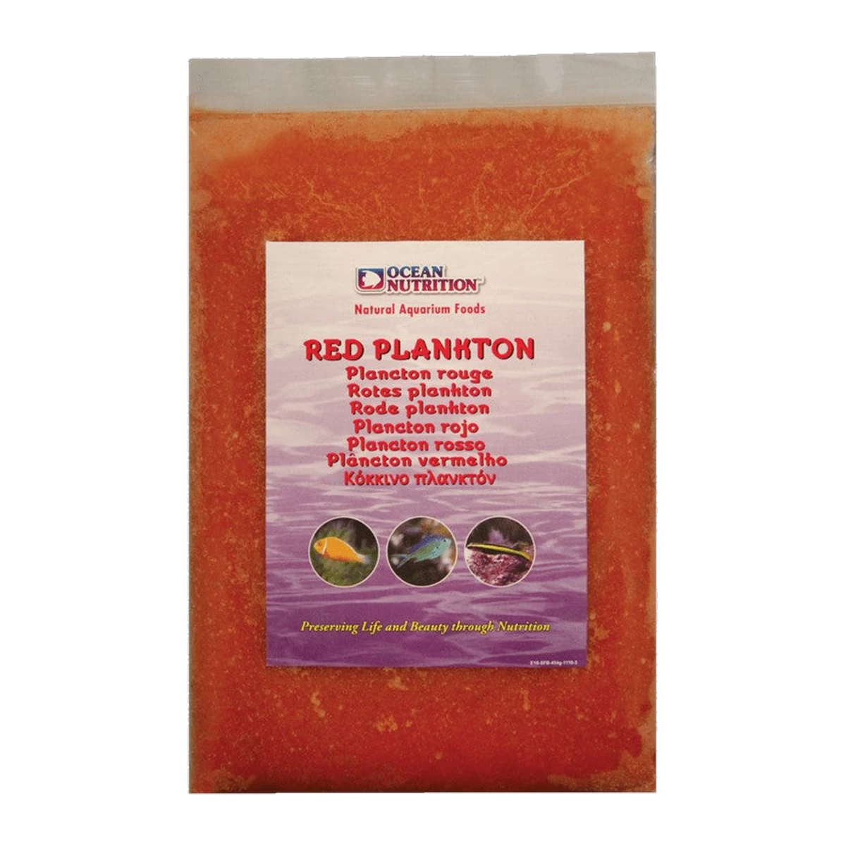 Frozen Red Plankton Flat 454g