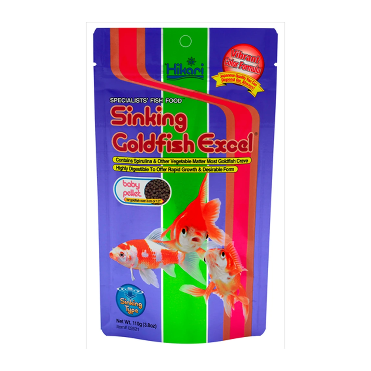 Hikari Goldfish Excel Baby Pellet 110g