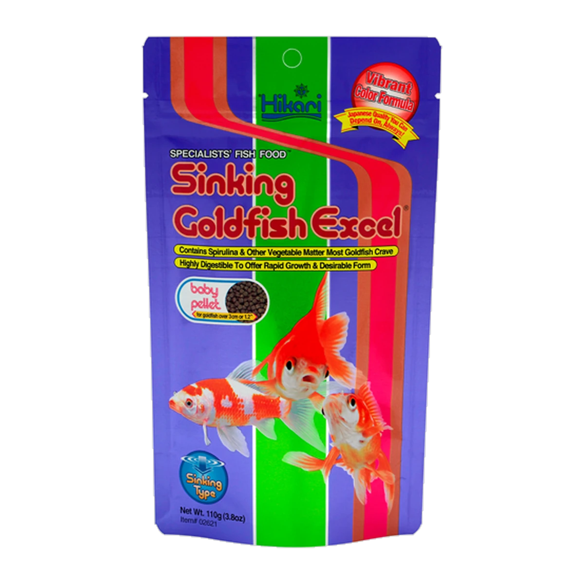 Hikari Goldfish Excel Sinking Baby - 110g