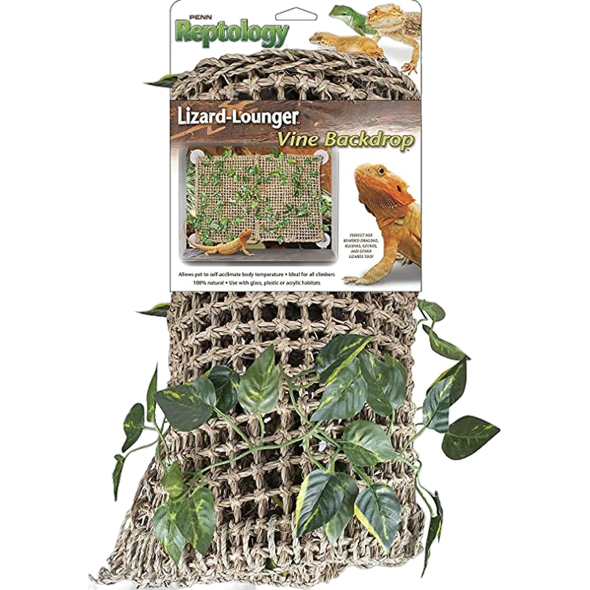 Lizard Lounger - Vine Backdrop 57cm x 35cm