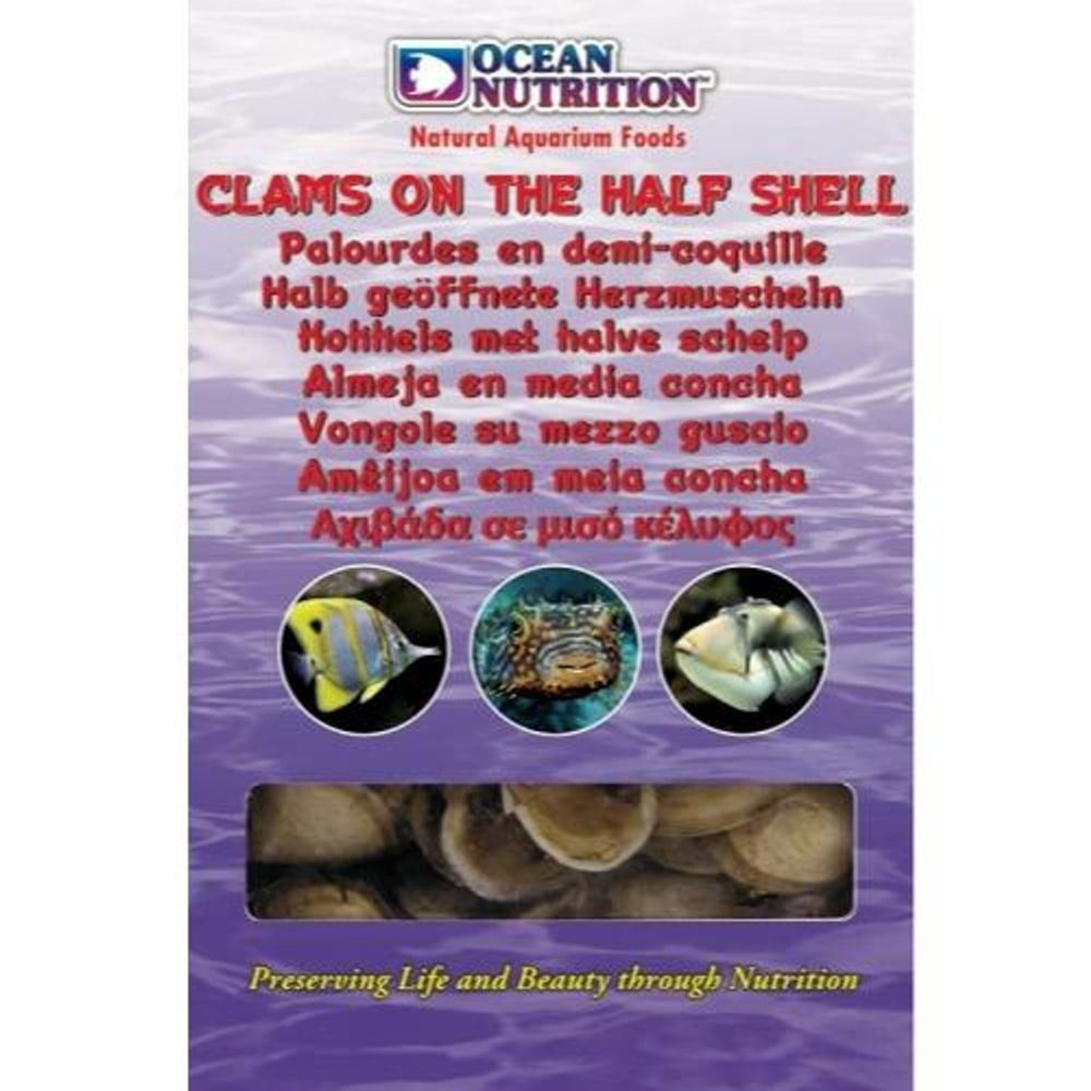 Ocean Nutrition Frozen Clams On The Half Shell