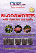 Frozen Bloodworm Spirulina Garlic 100g