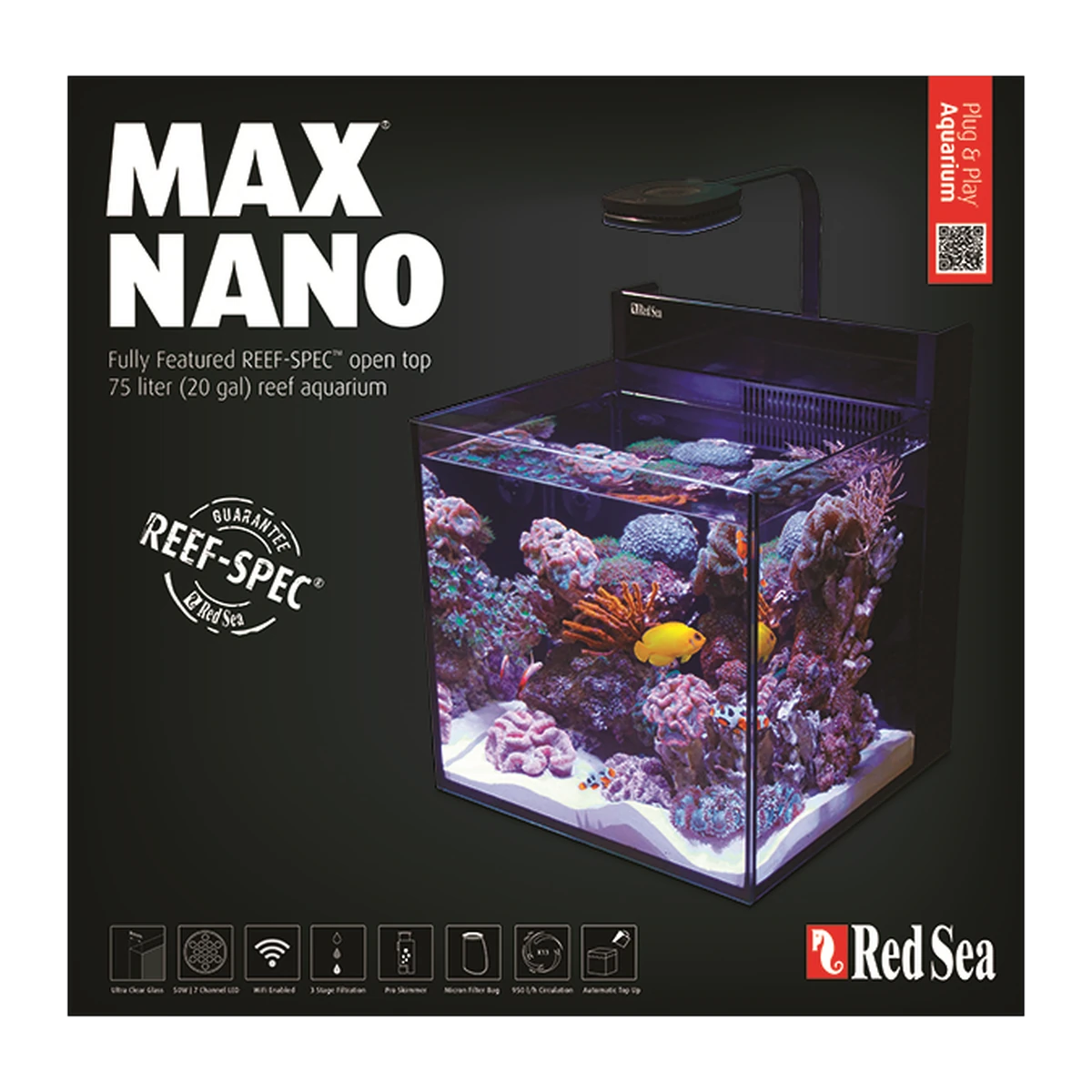 Red Sea MAX Nano Cube G2 excl cabinet