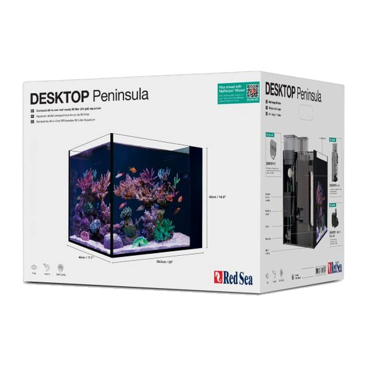 Red Sea Max Nano Peninsula G2 - excluding cabinet