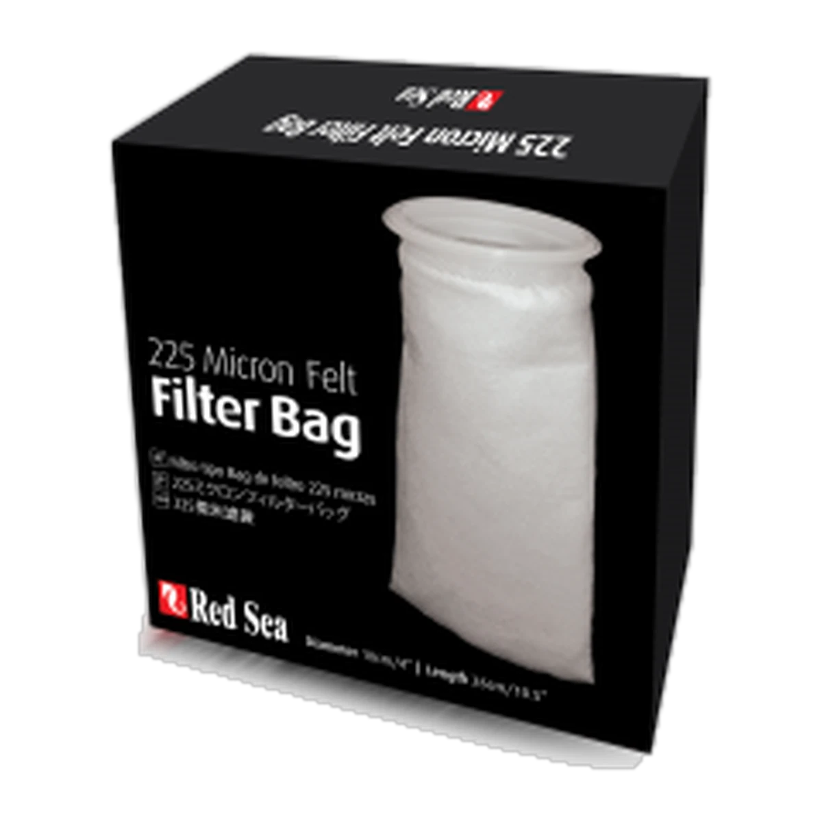 Red Sea Reefer 225 Micron Felt Filter Bag 100mm/260mm