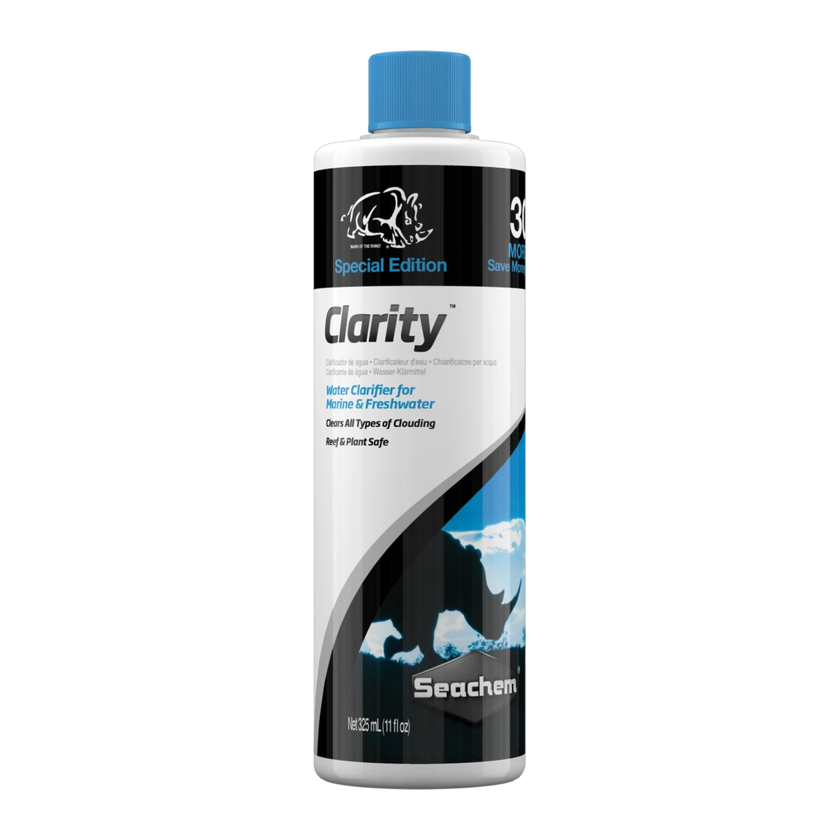 Seachem Clarity Bonus Rhino +30% BONUS 325 mL