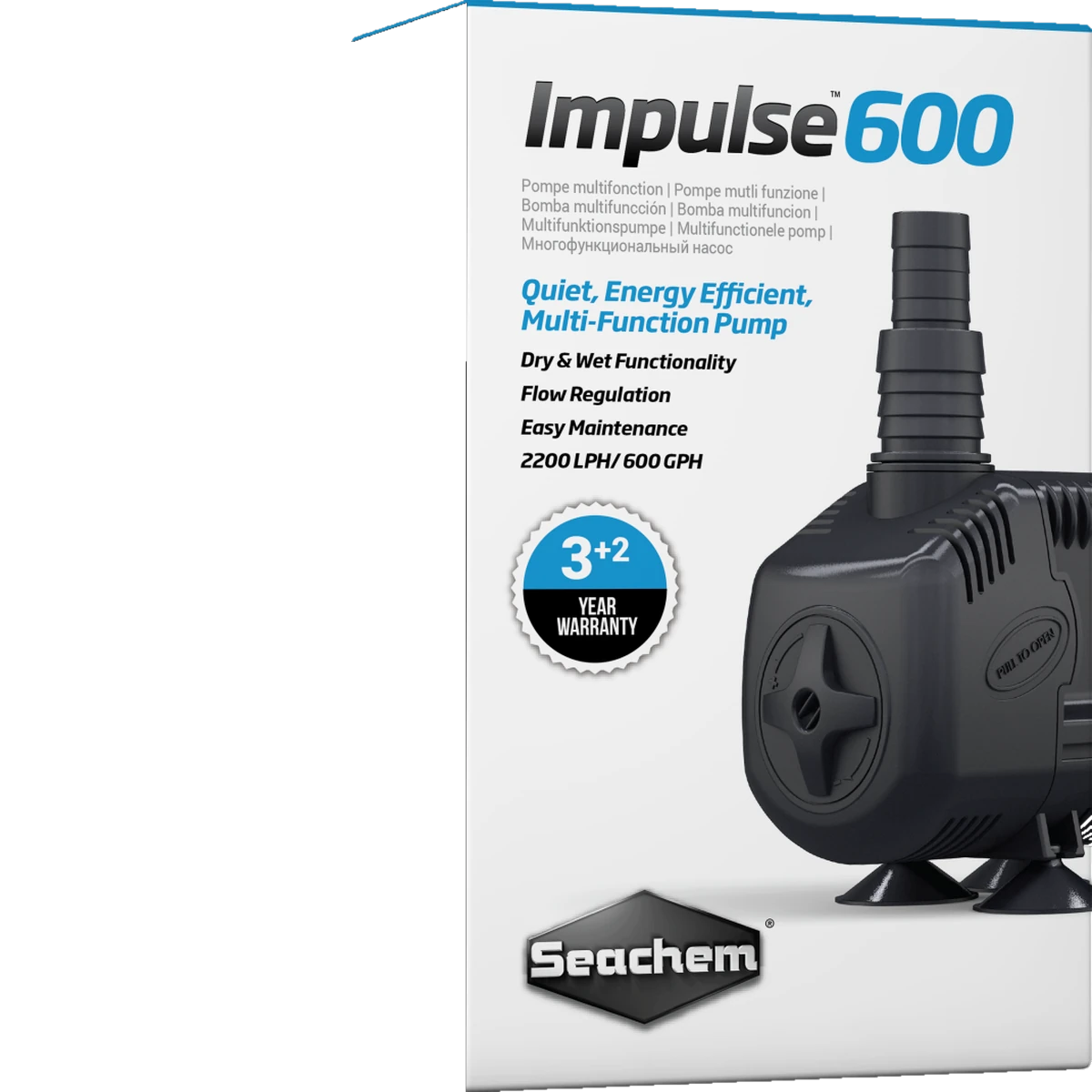 Seachem Impulse 600 Pump 2200LPH