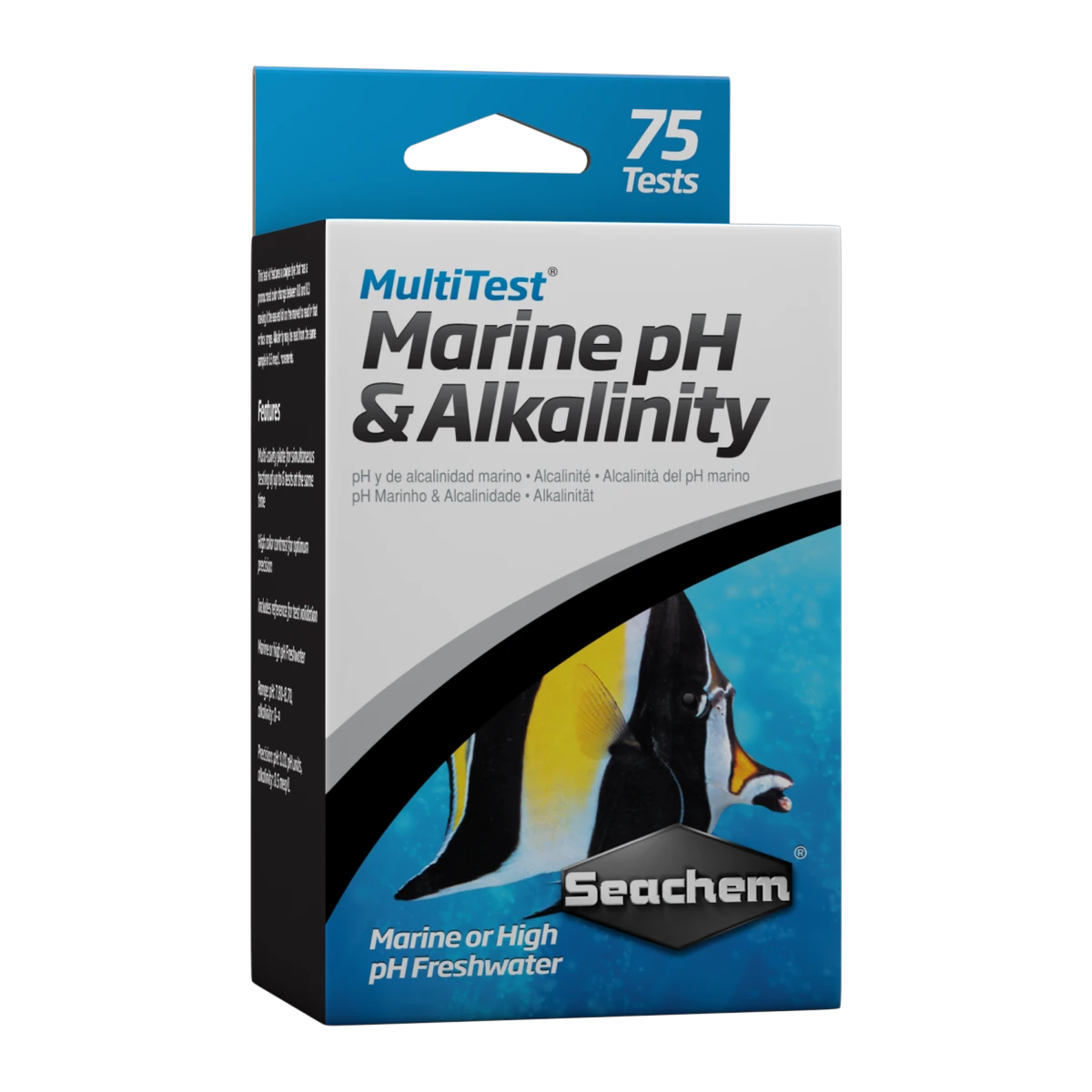 Seachem pH & Alkalinity Kit 75 Tests