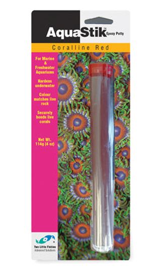 AquaStik Coralline Red Epoxy Putty