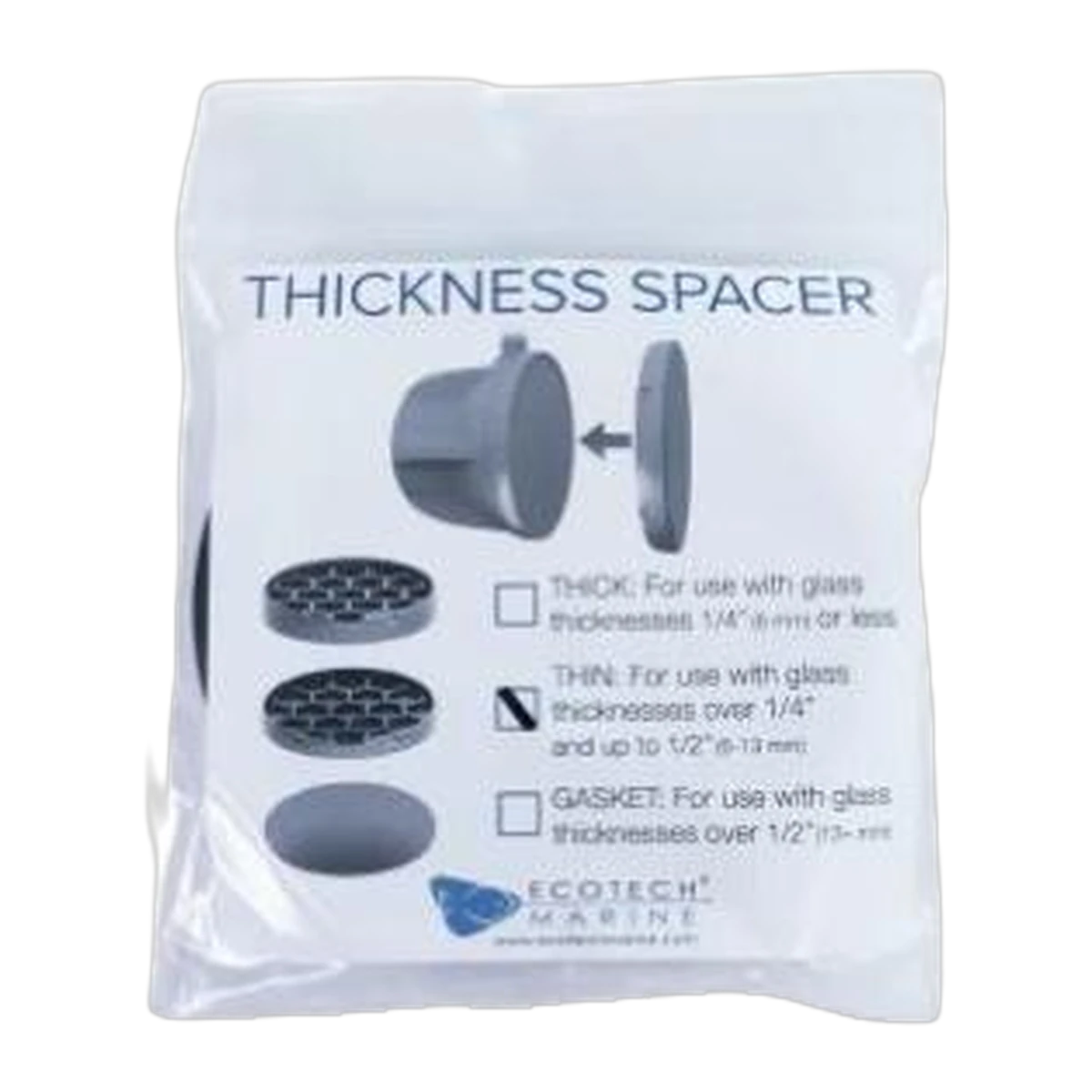Vortech MP40 Thin Spacer (6-13mm Glass)