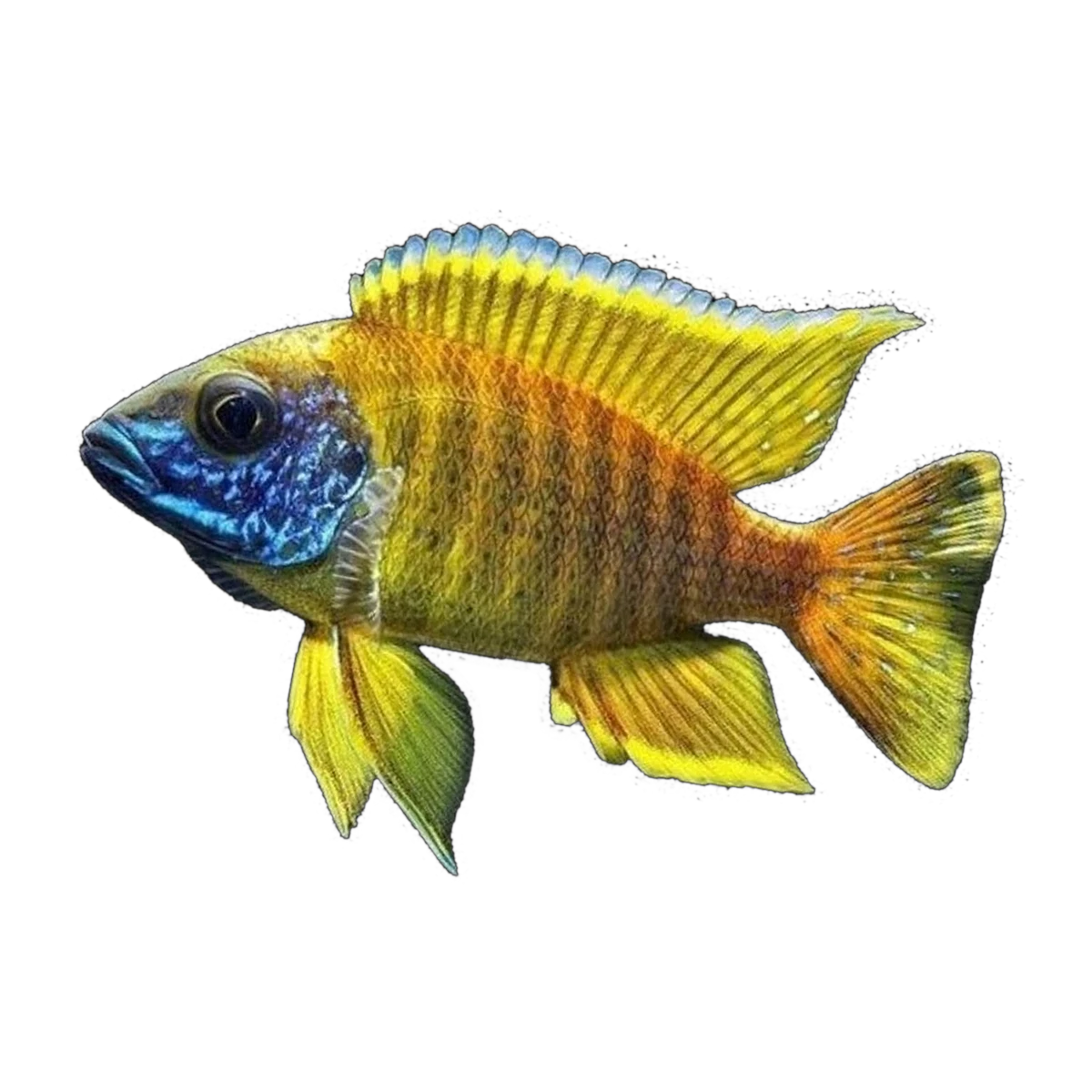 Yellow Peacock Cichlid – Aulonocara baenschi