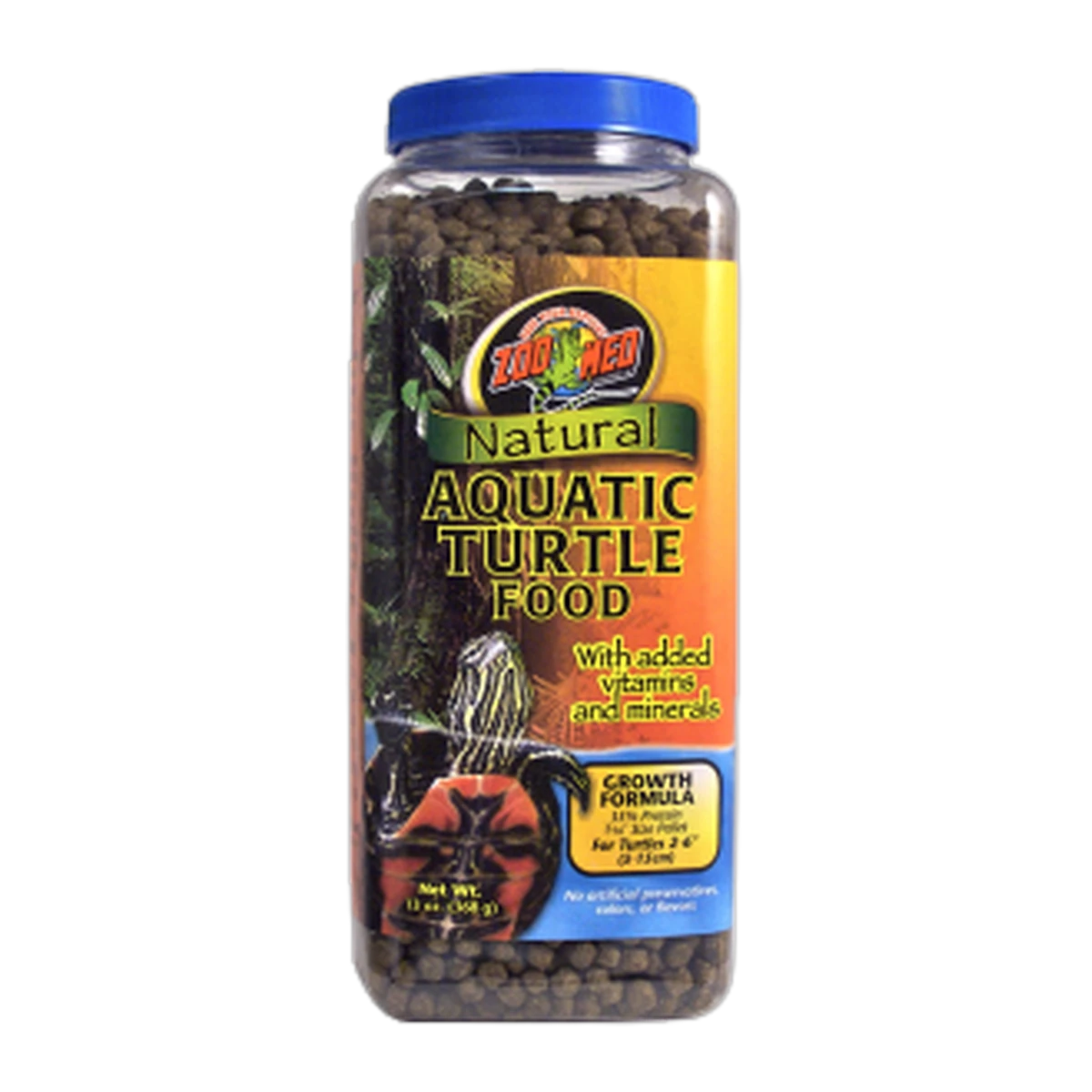 Zoo Med Aquatic Turtle Food Growth Formula 365gm