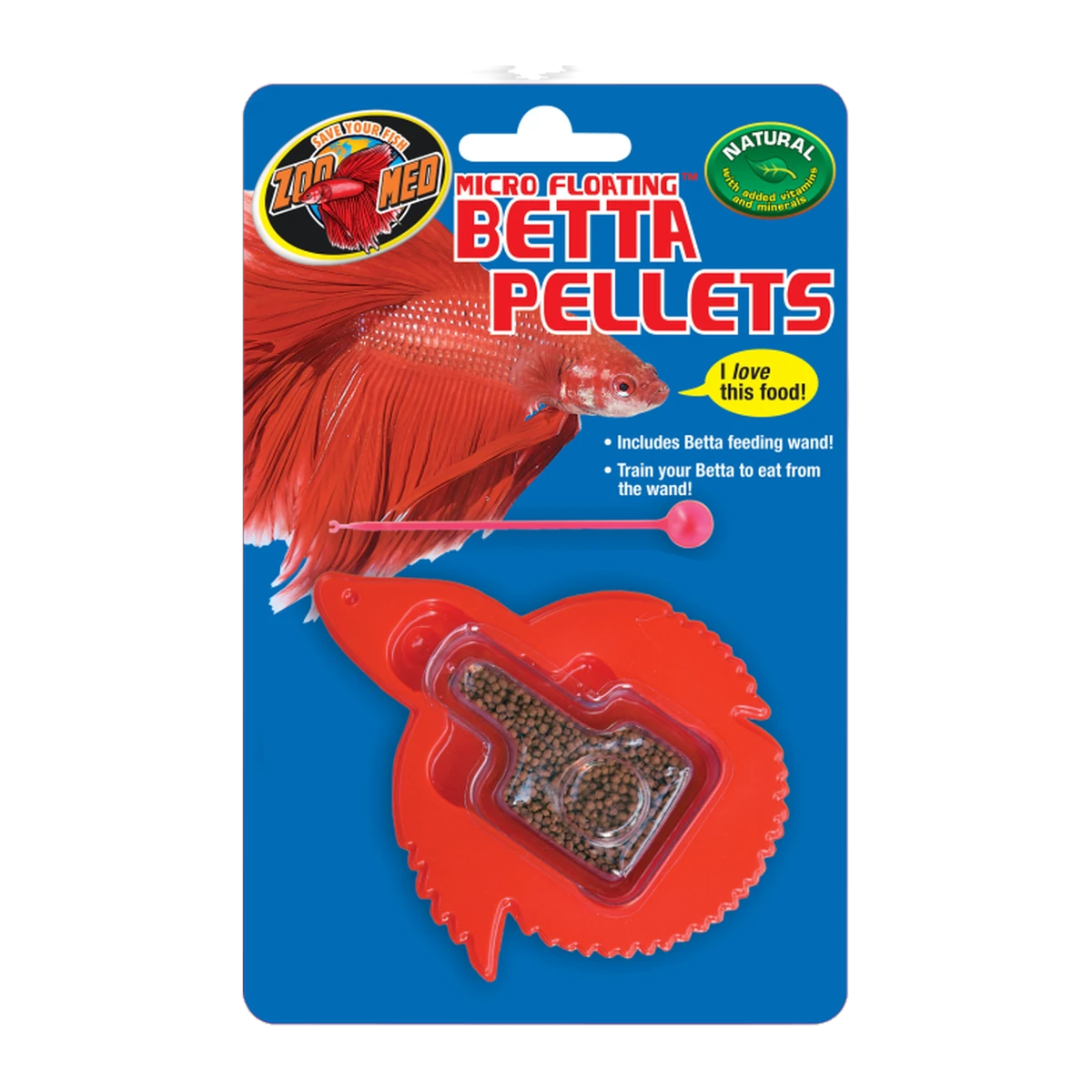 Zoo Med Betta Micro Floating Pellets Carded 4.3gm