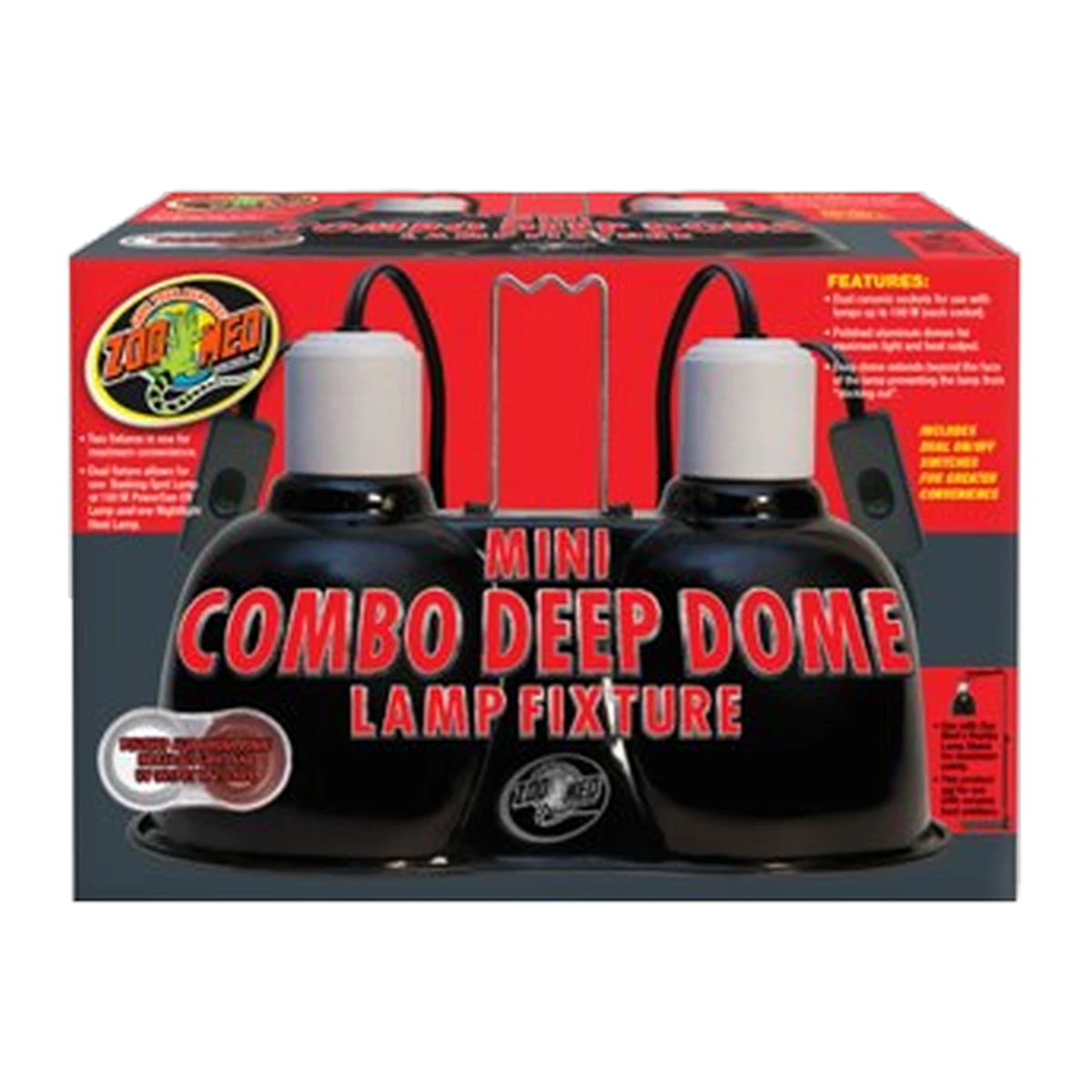 Zoo Med Combo Deep Dome Reflector Unit
