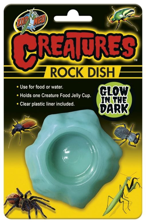 Zoo Med Creatures Rock Dish Glow In The Dark