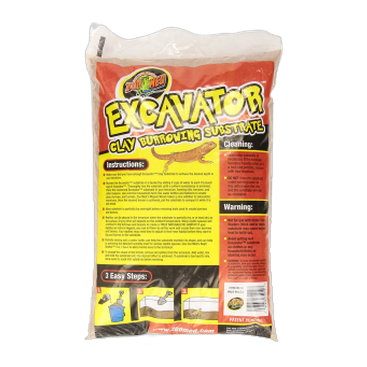 Zoo Med Excavator Clay Burrowing Substrate 9kg (20lb) Bag