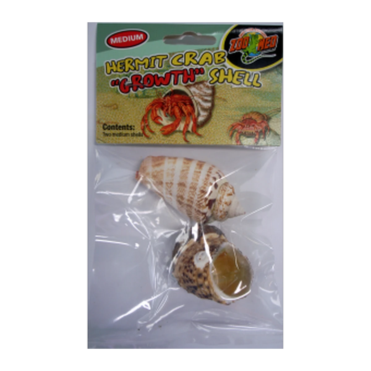Zoo Med Hermit Crab Growth Shell Medium (2pk)