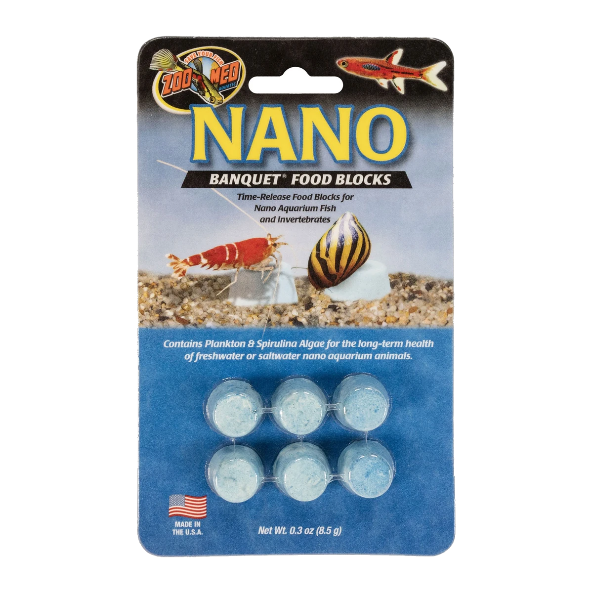 Zoo Med Nano Banquet Feeding Block ( 6 )