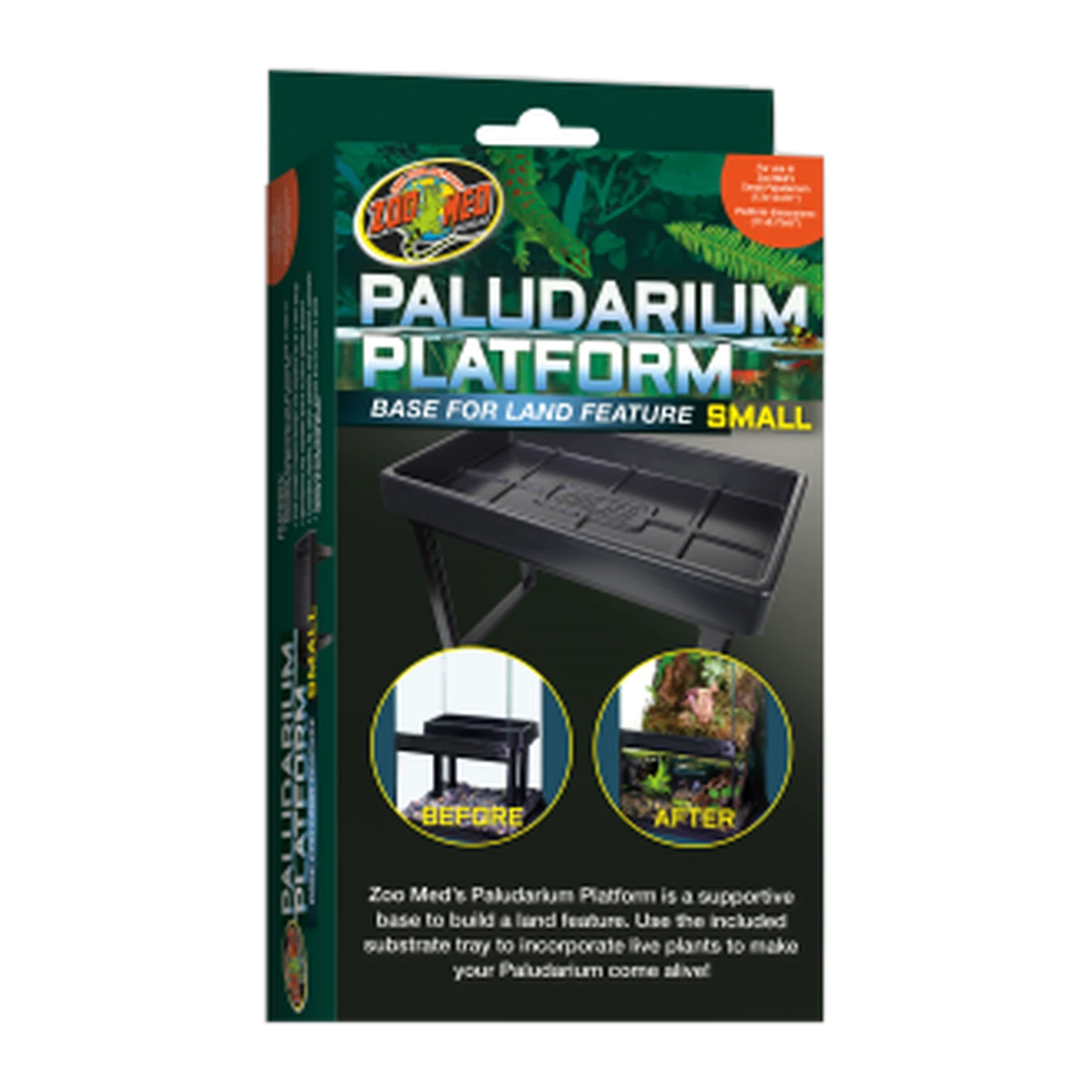 Zoo Med Paludarium Tray & Platform Small 28 x 22 x 15cm