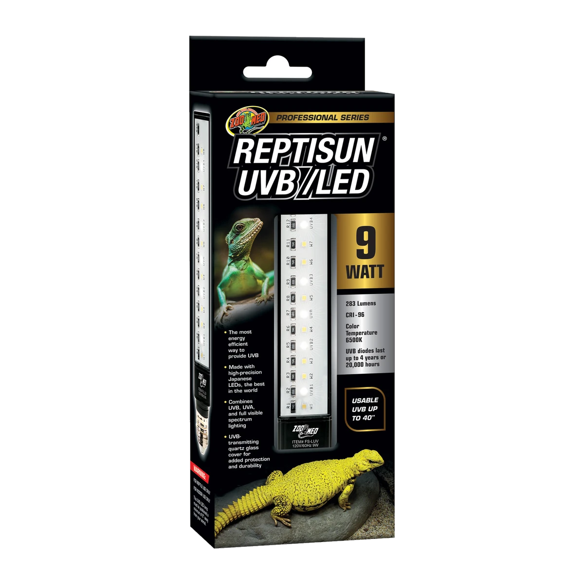 Zoo Med Repti Sun UVB/LED 9w Compact Globe