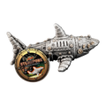 Zoo Med Steampunk Ornament Shark 14cm