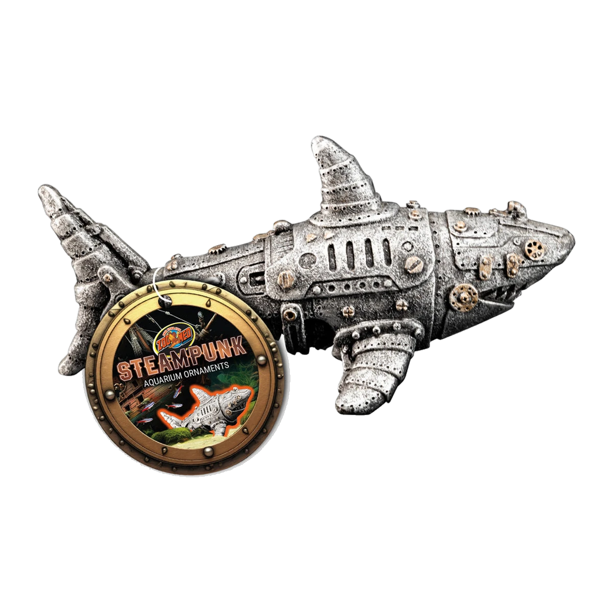 Zoo Med Steampunk Ornament Shark 14cm