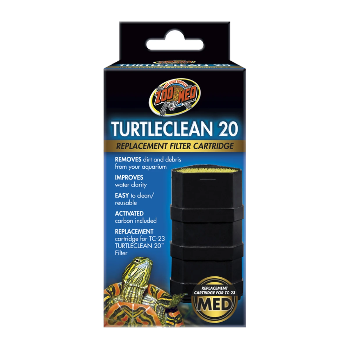 Zoo Med Turtle / Betta Filter Cartridge Medium