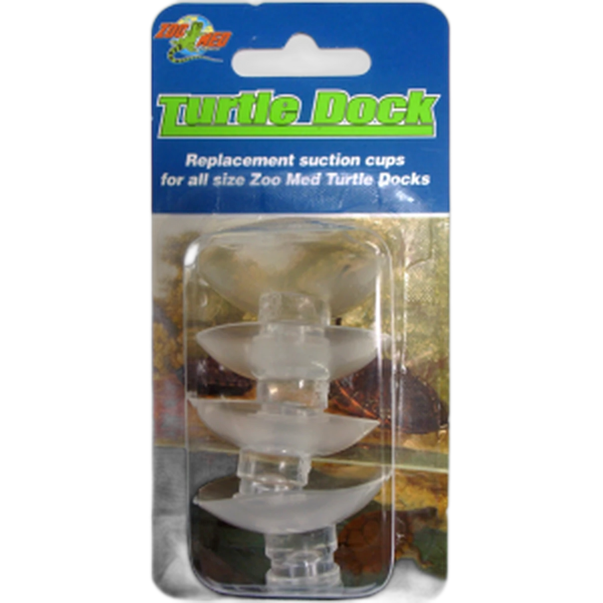 Zoo Med Turtle Docks Replacement Suction Cups Card of 4
